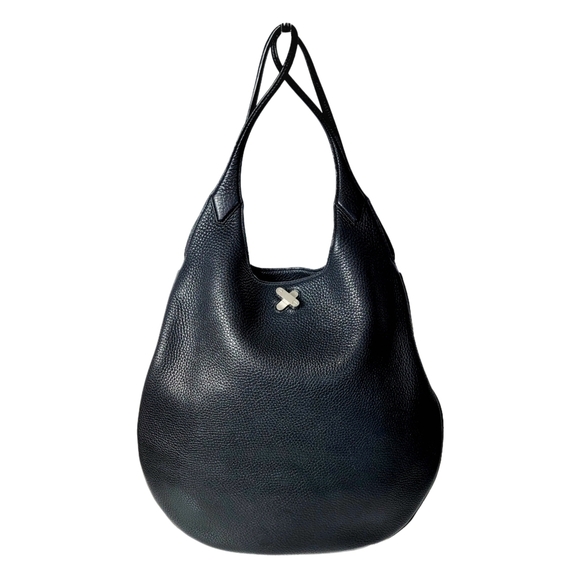 Alexander Wang  Black Leather Hobo Sling Bag - Picture 5 of 11